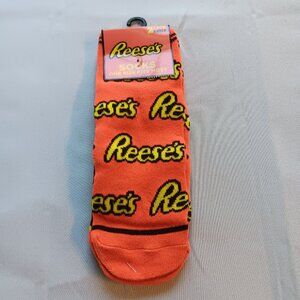 NWT Reese's Odd Sox‎ Novelty Mens Ankle Socks 2 pair One Size Fits Most D29